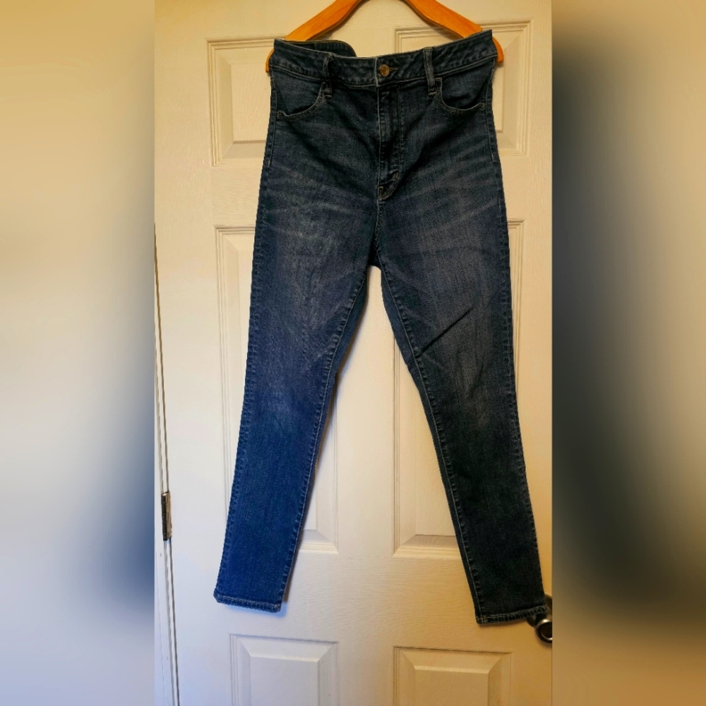 American Eagle Outfitters Blue Jeggins, Size 12